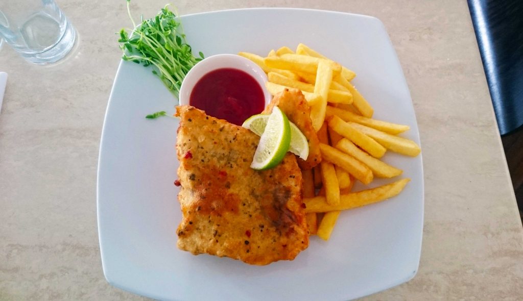 Kids Fish & Chips kids menus at Salsa