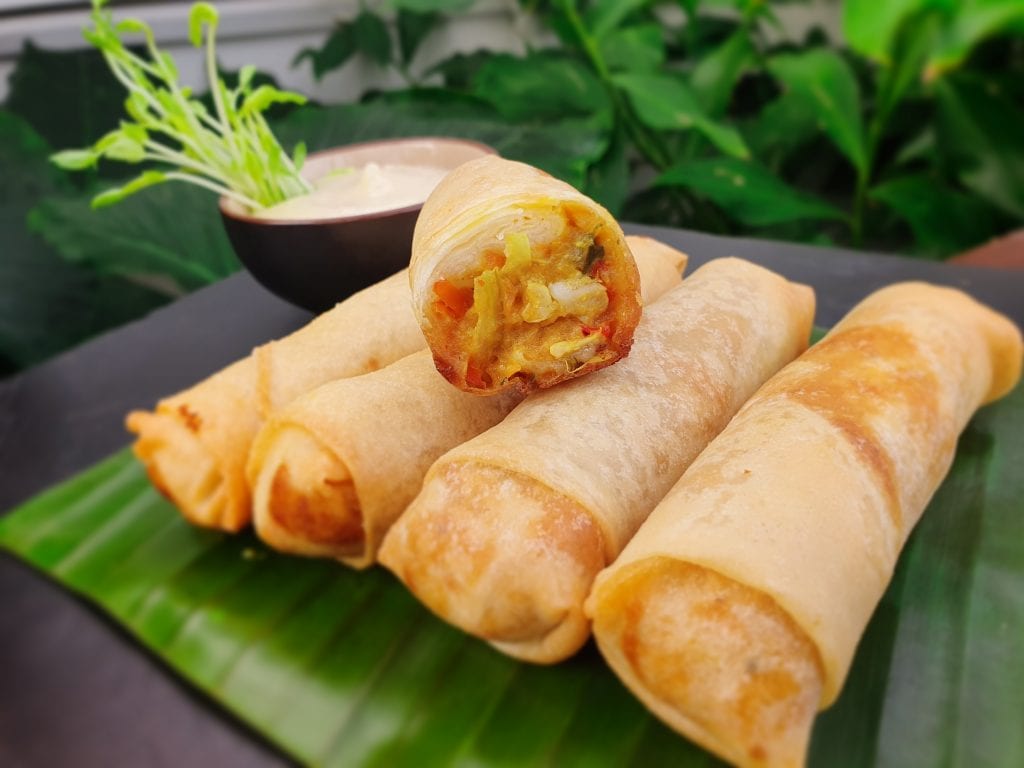Thai Chicken Spring Rolls - Recipe of the Month