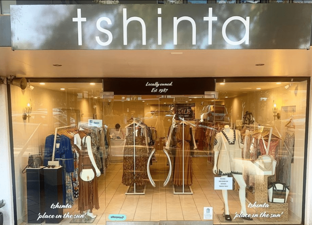Tshinta Port Douglas retail