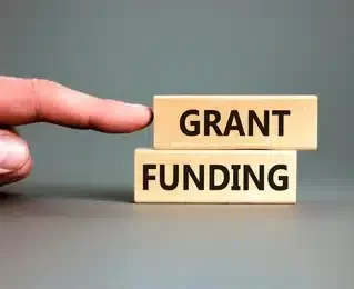 Grant Funding Symbol Concept Words 260nw 2263204509