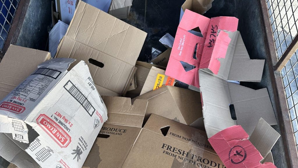 Salsa's sustainability story - cardboard recycling